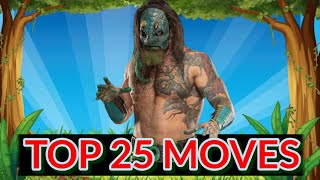 Top 25 Moves of Luchasaurus [upl. by Maillil]