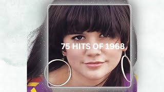 75 Best Selling Hits of 1968 [upl. by Yanehs]