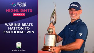 Final Round Highlights  Warings Biggest Career Win  2024 Abu Dhabi HSBC Championship [upl. by Charlet]