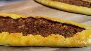 Pide mit Hackfleisch Füllung Glutenfrei Thermomix® türkisches Rezept [upl. by Pru59]