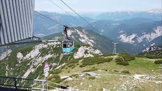 Ankunft Gondel bei Hochalmbahn in GarmischPartenkirchen [upl. by Oidualc]