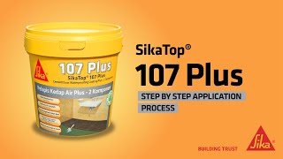 SikaTop®  107 Plus  Application Process [upl. by Ful]