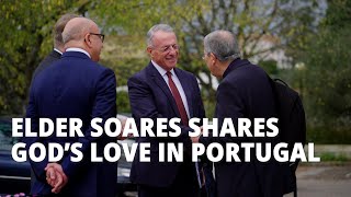 Elder Soares Shares Gods Love in Portugal [upl. by Gorlicki]