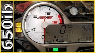 2018 BMW S1000RR Setup Menu  Explained [upl. by Netsriik]