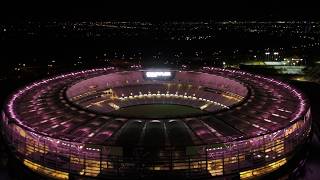 Optus Stadium Light Show [upl. by Annohsal783]