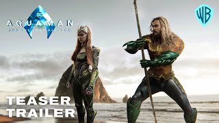 AQUAMAN 2 The Lost Kingdom – Teaser Trailer 2023 Jason Momoa Movie  Warner Bros Movie [upl. by Rivers284]