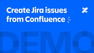 How to create Jira issues from Confluence  Atlassian [upl. by Maclean489]