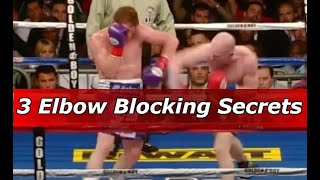 3 Advanced Elbow Blocks in Boxing [upl. by Buckie]