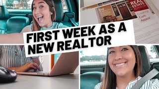 real First Week As A New Real Estate Agent  Day In The Life of a Realtor [upl. by Hsoj488]