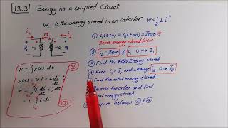 43 Energy in a coupled circuit [upl. by Mckinney]