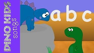 ABC song alphabet song British quotzedquot version  Dino Kids Songs [upl. by Zerla946]