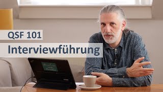 QSF101 Ein Leitfadeninterview durchführen [upl. by Htebzile]