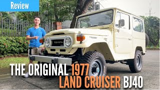 1977 Toyota Land Cruiser BJ40 Review  The Original Land Cruiser [upl. by Liana637]