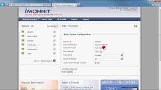 Setting Basic Monnit Wireless Sensor Configurations [upl. by Inneg654]