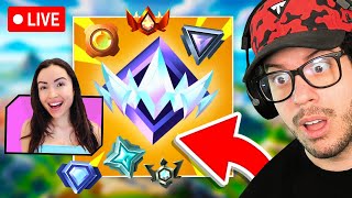 FORTNITE RANKED with MY GIRLFRIEND [upl. by Atsirk]