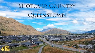 Shotover Country Walk 4K Feb 2021  Affordable Residential Queenstown  New Zealand Walking Tour 4K [upl. by Nosmoht]