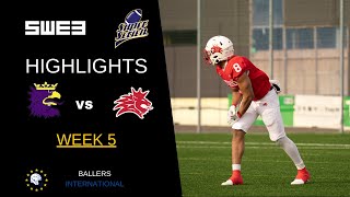 Limhamn Griffins vs Tyresö Royal Crown Highlights  Week 5  Super Series 2024 [upl. by Annawit]