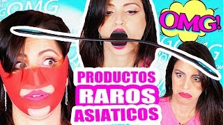 Probando Productos Raros Asiaticos  SORTEO INTERNACIONAL ♥ SandraCiresArt [upl. by Ennaeilsel]