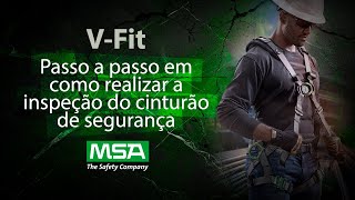 VFIT™  Passo a passo em como realizar a inspeção do cinturão de segurança [upl. by Htieh226]