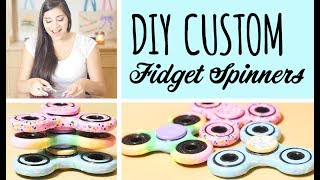 DIY Custom Fidget Spinners [upl. by Manvil]