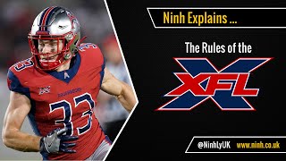 The Rules of XFL American Football  EXPLAINED [upl. by Nyleahcim350]