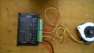 Controlling Stepper Motor from Omron CP1E PLC [upl. by Adnohs42]