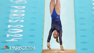 Jade Carey CONSISTENT and CONFIDENT with impressive vault final  Paris Olympics  NBC Sports [upl. by Jump659]