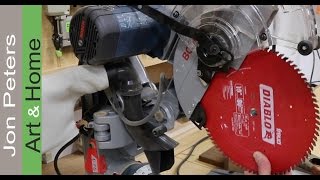 Change Blade amp Improve Performance  Bosch Miter Saw [upl. by Corkhill]