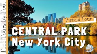 Central Park Walking Tour  A Virtual Stroll through NYCs Great Green Space [upl. by Allsun]