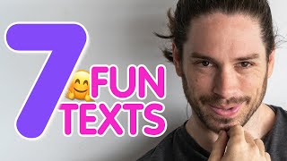 7 Fun Opening Texts Men LOVE To Receive From You [upl. by Yhtomot257]