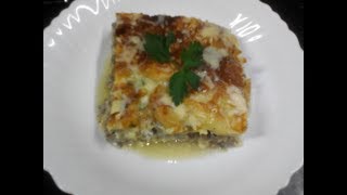 Gratin chou fleur غرتان شوفلور بالحم المرحي [upl. by Lorou]