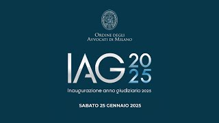 Inaugurazione Anno Giudiziario 2025 [upl. by Selway]