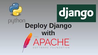 Deploy Django with Apache and modwsgi on Windows Server 2019 [upl. by Nohsav]