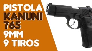 PISTOLA KANUNI 9MM 09 TIROS [upl. by Debby]