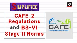 CAFE2 Regulations and BSVI Stage II Norms  Simplified [upl. by Jolee]