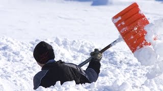 Baltimore Blizzard Time Lapse 3 feet of snow forecast in weekend storm [upl. by Harikahs]