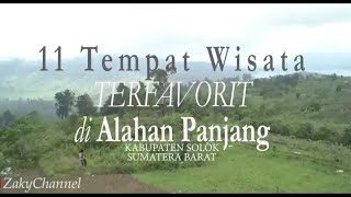 11 TUJUAN WISATA UNGGULAN ALAHANPANJANG  SolokSumatera Barat [upl. by Jorin167]