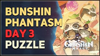 Bunshin Phantasm Day 3 Puzzle Genshin Impact [upl. by Ailey657]