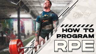 How to Use RPE in Your Powerlifting Program [upl. by Joab]