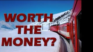 Switzerland Glacier Express Train St Mortiz to Zermatt Review Is it Worth the Money [upl. by Buyse4]