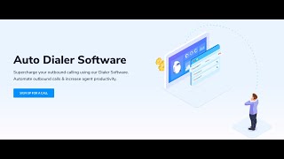 How Auto Dialer or Outbound Dialer Works  benefits amp a demo  Exotel [upl. by Kremer460]