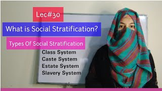 Social Stratification and Its Types Explained In Urdu Hindi  Societyopedia [upl. by Suaeddaht573]