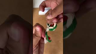 Aretes de macramé 🧵🇲🇽 diy macramelove manualidades tutorial [upl. by Alaunnoif]