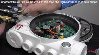 Logix™ 3200MD Positioner Internal Regulator Maintenance and Repair [upl. by Iruj]