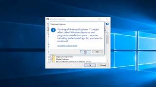 How to Completely Disable Internet Explorer in Windows 10 Tutorial [upl. by Leake714]