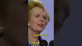 Margaret Thatcher DISMANTLES Leftism In Less Than 30 Seconds [upl. by Skipper32]