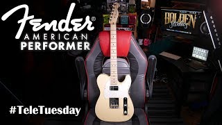 Fender American Performer Telecaster HS  FULL DEMO [upl. by Nauj402]