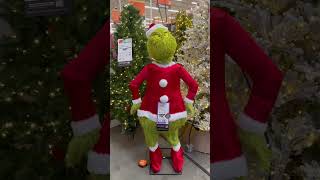 Singing Mr Grinch grinch thegrinch merrychristmas christmas christmasdecor christmasmusic [upl. by Nnylahs768]