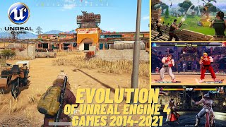 Evolution of Unreal Engine 4 Games 20142021 [upl. by Talbert]