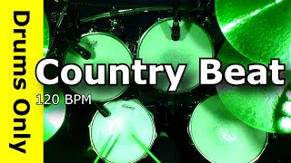 Country Drum Beat 120 BPM [upl. by Esinek]